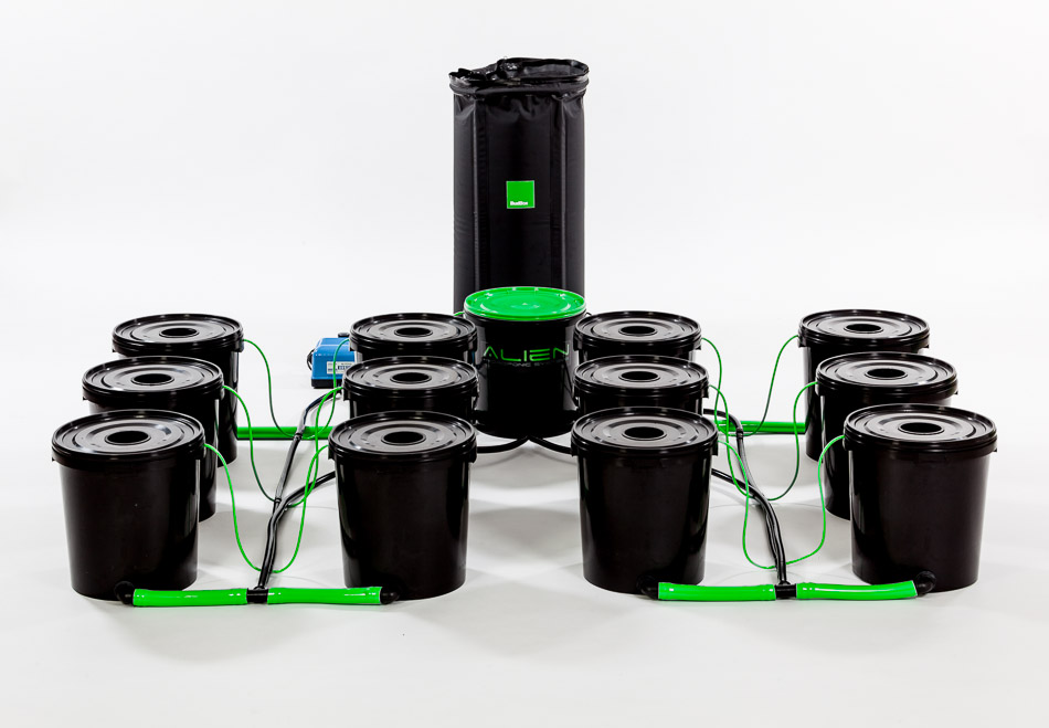 Hydroponic Grow System Complete Grow System 1 Site DWC Hydroponic Kit