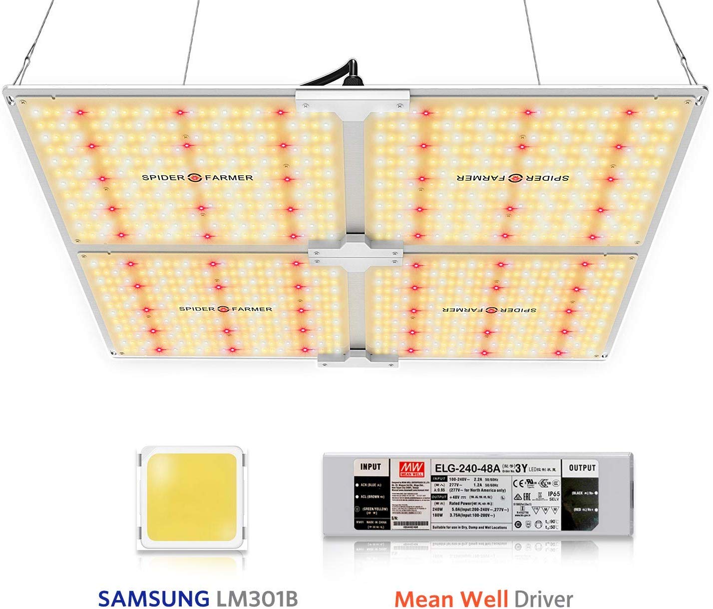 Spider Farmer SF4000W LED Grow Light Complete Reviews