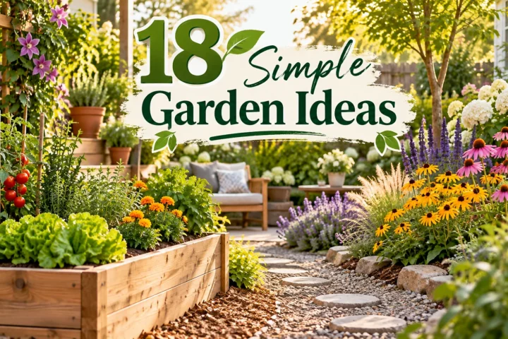 18 Simple Garden Ideas_local