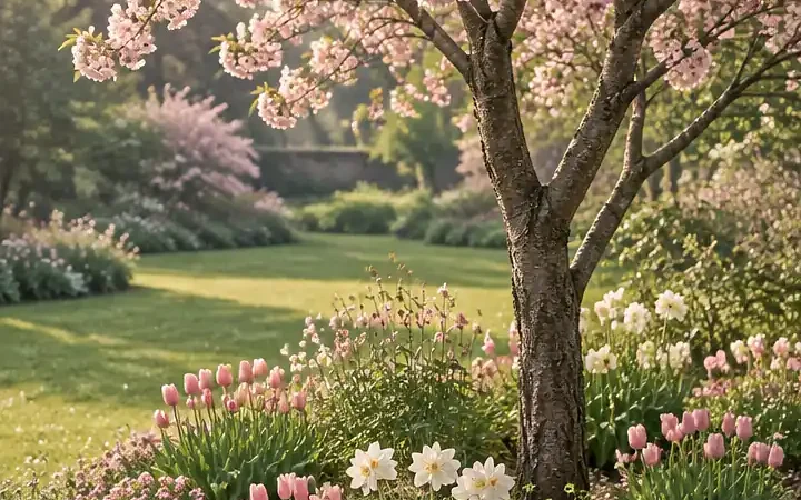 18 Cherry Blossom Garden Ideas for a Beautiful Spring Backyard