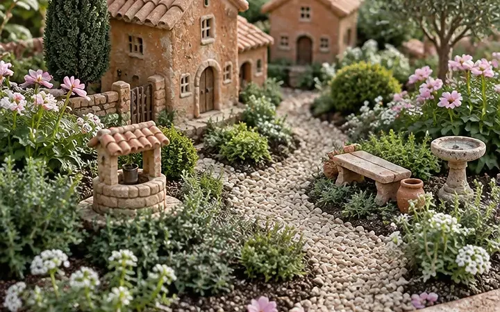 18 Garden Village Ideas for Charming Miniature Outdoor Landscapes