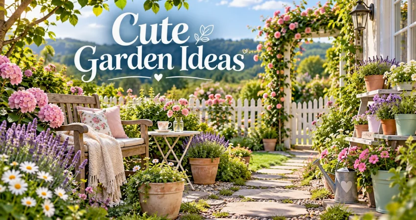17 Cute Garden Ideas to Make Your Outdoor Space Feel Magical