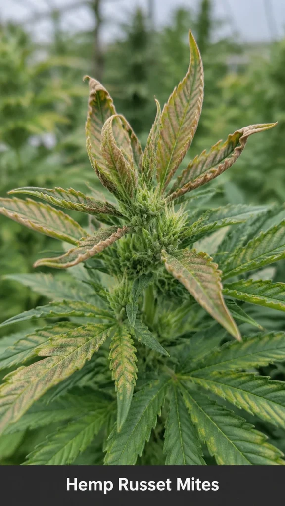 Hemp Russet Mites