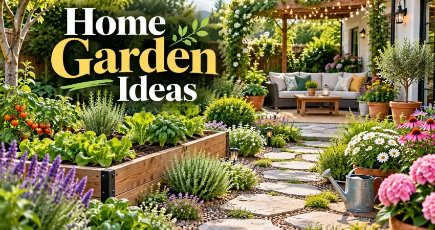 17 Home Garden Ideas That Make Every Outdoor Space Feel Inviting