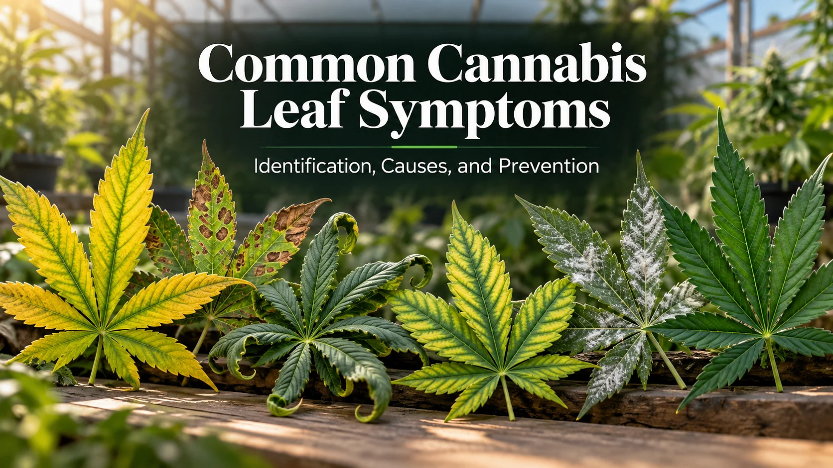 Common Cannabis Leaf Symptoms: The Complete Guide to Identifying Leaf Problems, Diseases, and Nutrient Deficiencies